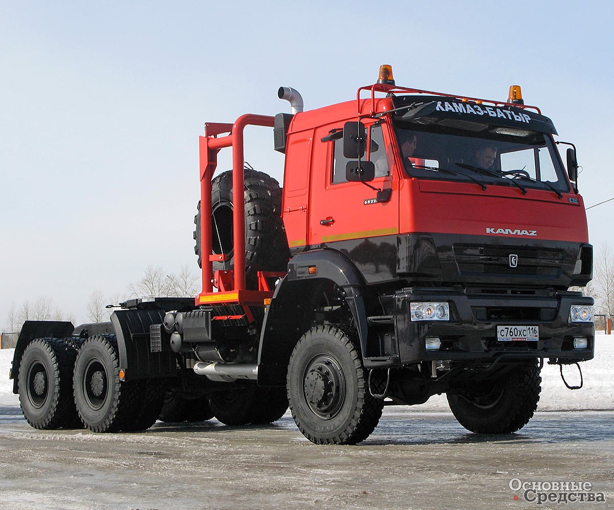 КАМАЗ-Батыр 65225 RG (6х6) с двигателем ISL