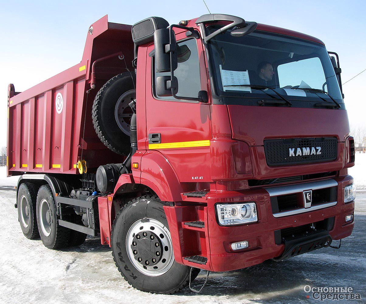 КАМАЗ К4141 (6580-К5) (6х4) с двигателем ISG12