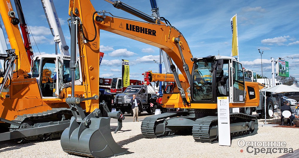 Гусеничный экскаватор Liebherr R 920 Litronic