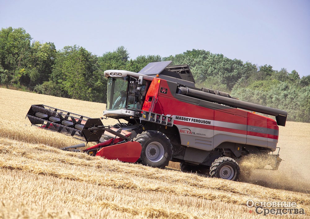 Комбайн Massey Ferguson 7370 Beta