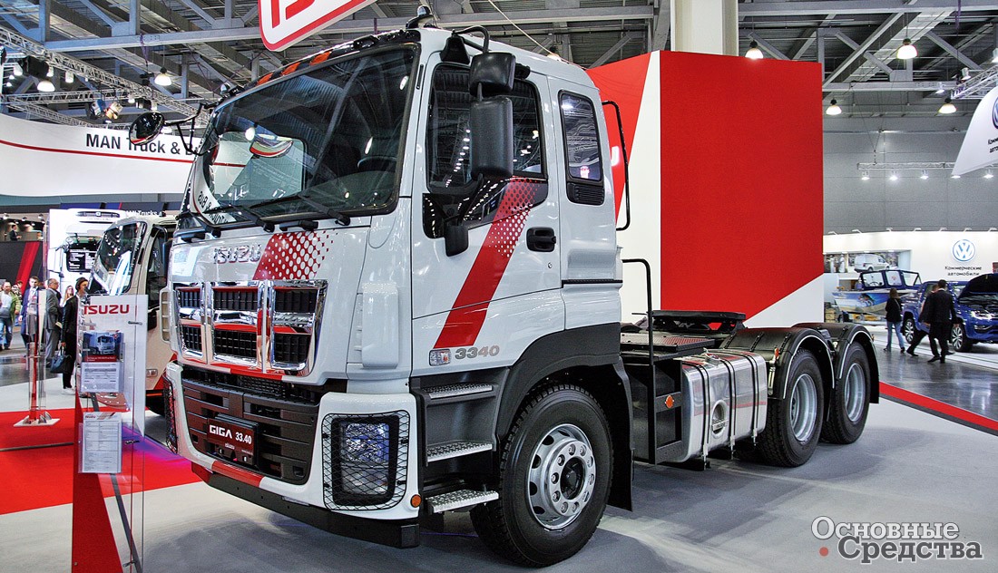 Тяжелый тягач Isuzu GIGA 6x4 33.40