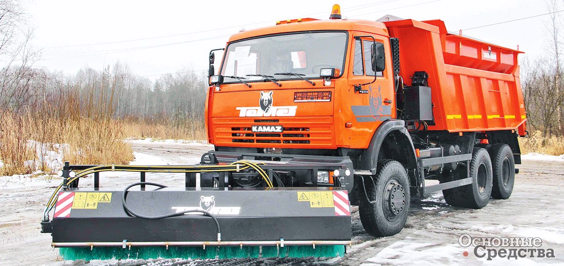 Полноприводная мод. МКДУ-7 г/п 14,5 т на шасси КАМАЗ-365111 отличается высокой проходимостью