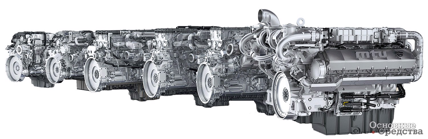 MTU серии 1000–1600 Stage V