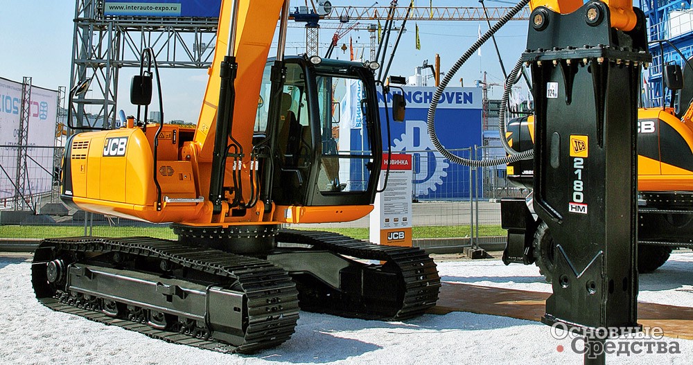 Молот JCB HM2180 массой 1800 кг