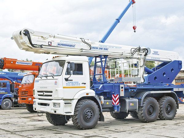 Клинцовский автокрановый завод представляет новинки