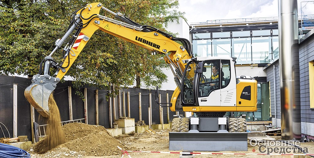 Новый колесный экскаватор Liebherr A 914 Litronic