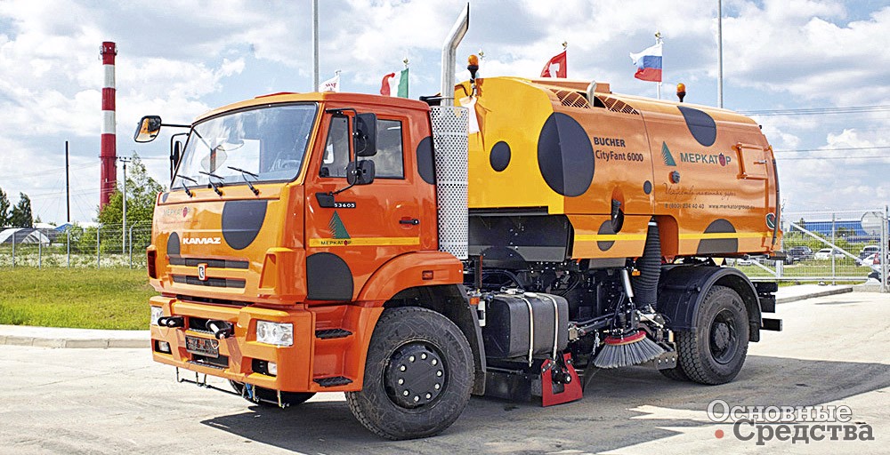 Швейцарский Bucher CityFant 6000