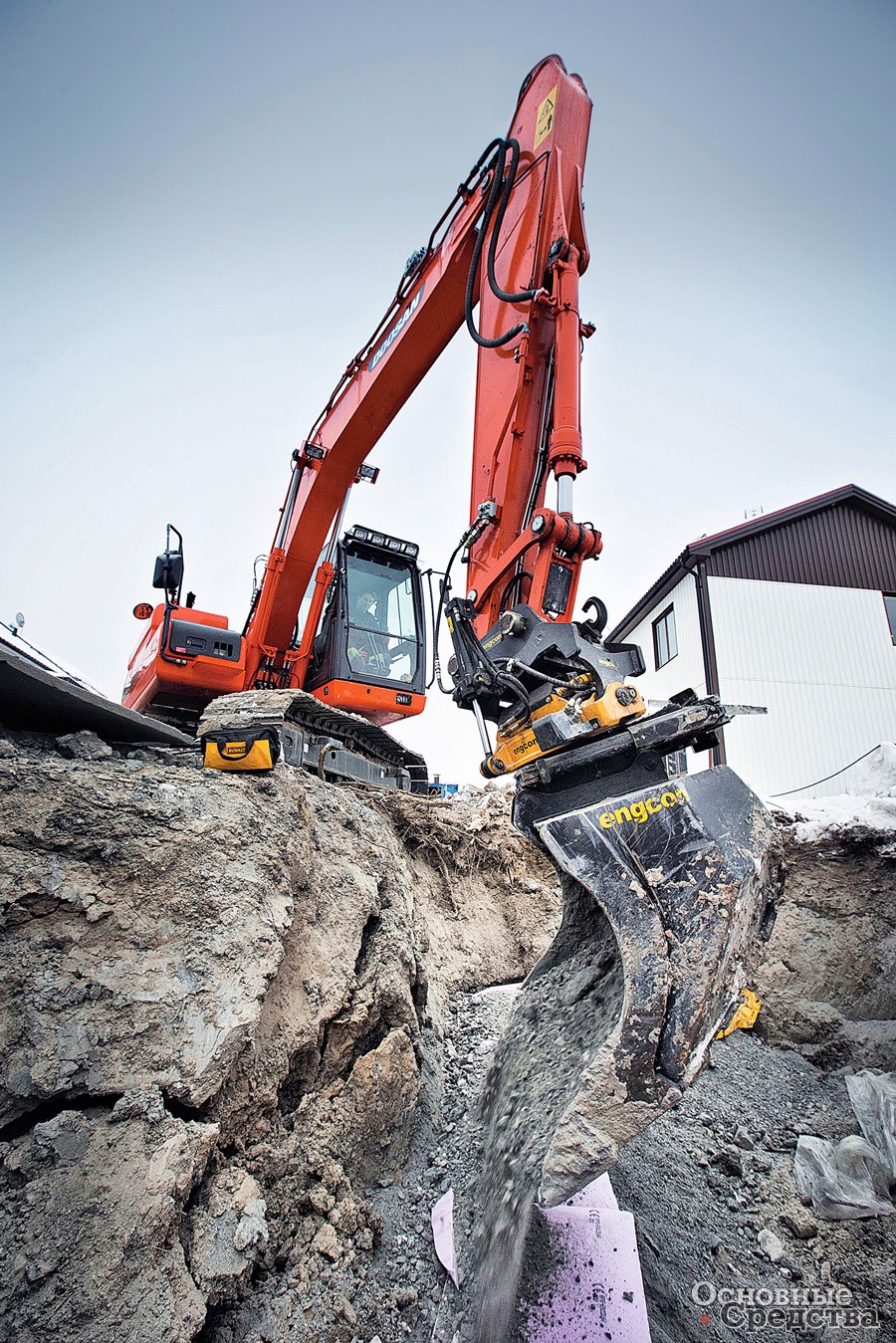 Тилтротатор Engcon