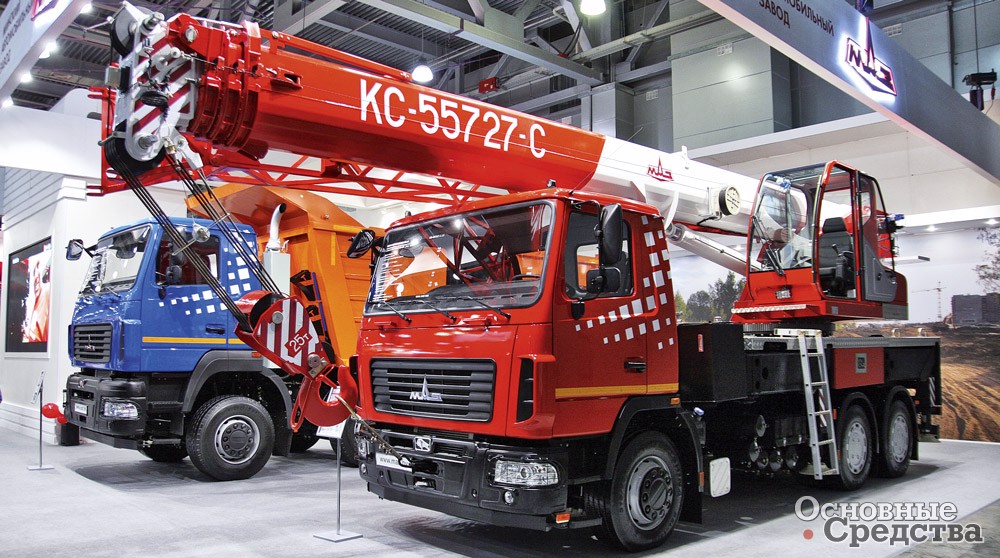 Автокран КС-55727 г/п 25 т на шасси МАЗ-6312С3 6х4