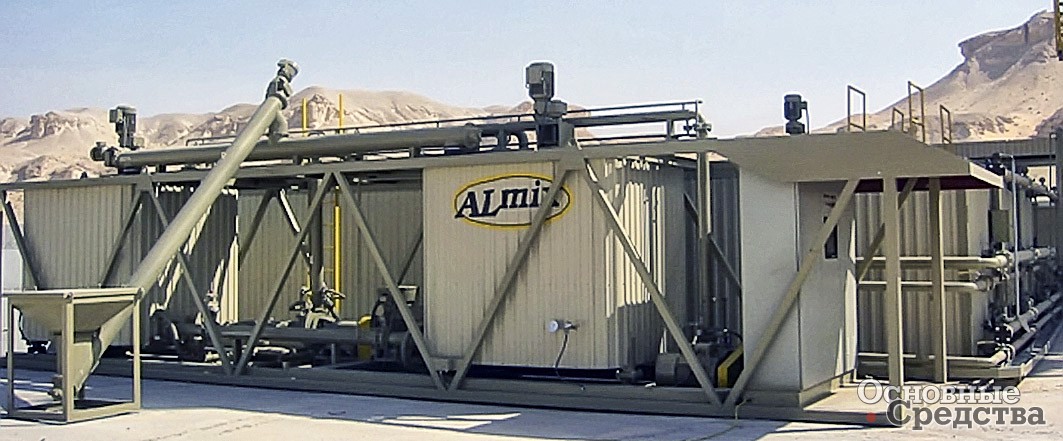 Установка для модификации битума ALmix