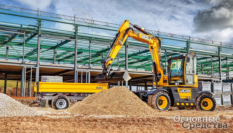 Экскаватор JCB Hydradig 110W