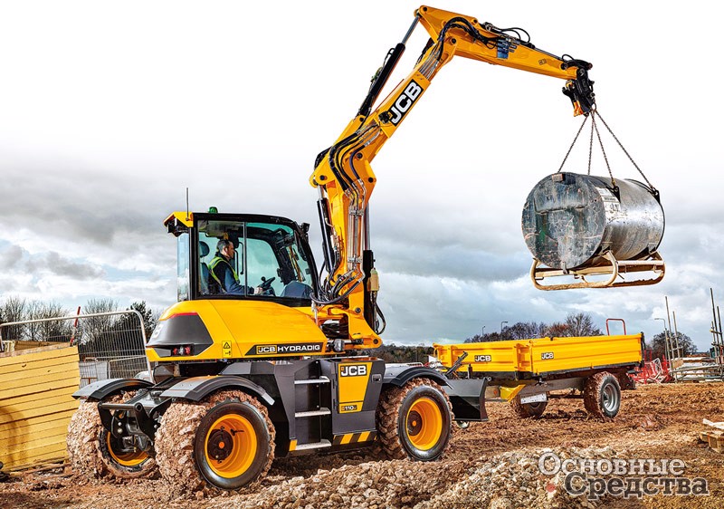 Экскаватор JCB Hydradig 110W