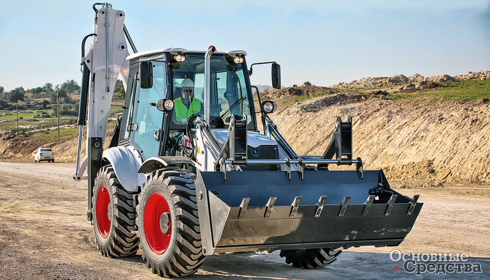 В экскаваторе-погрузчике Bobcat B730 используется трансмиссия ZF. Передний мост ZF отклоняется на ±20°, а задний мост ZF оснащен блокиратором дифференциала