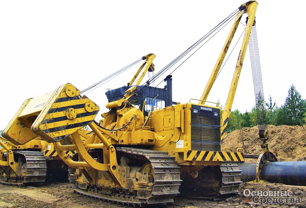 Уникальная КП TorqFlow в конструкции трубоукладчиков Komatsu позволяет мгновенно менять направление движения