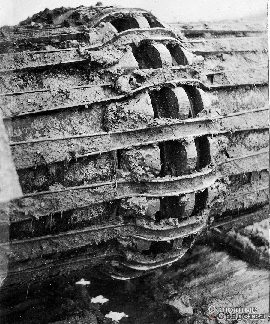 Промежуточный вариант ведущей звездочки, испытанный в марте 1965 г.