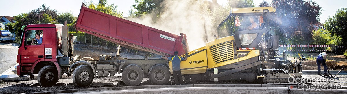 Асфальтоукладчик BOMAG