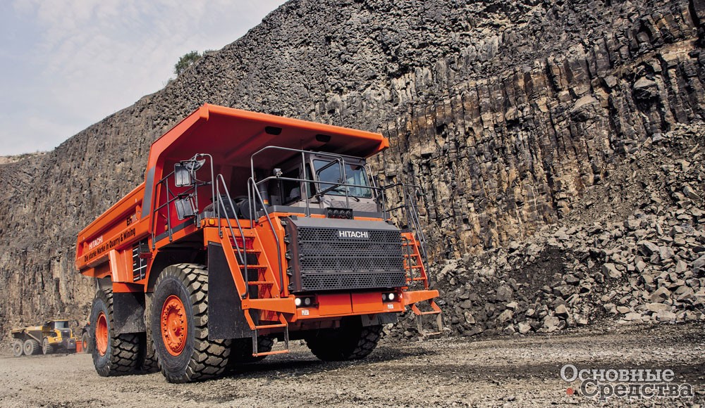 Карьерный самосвал Hitachi EH1100-5