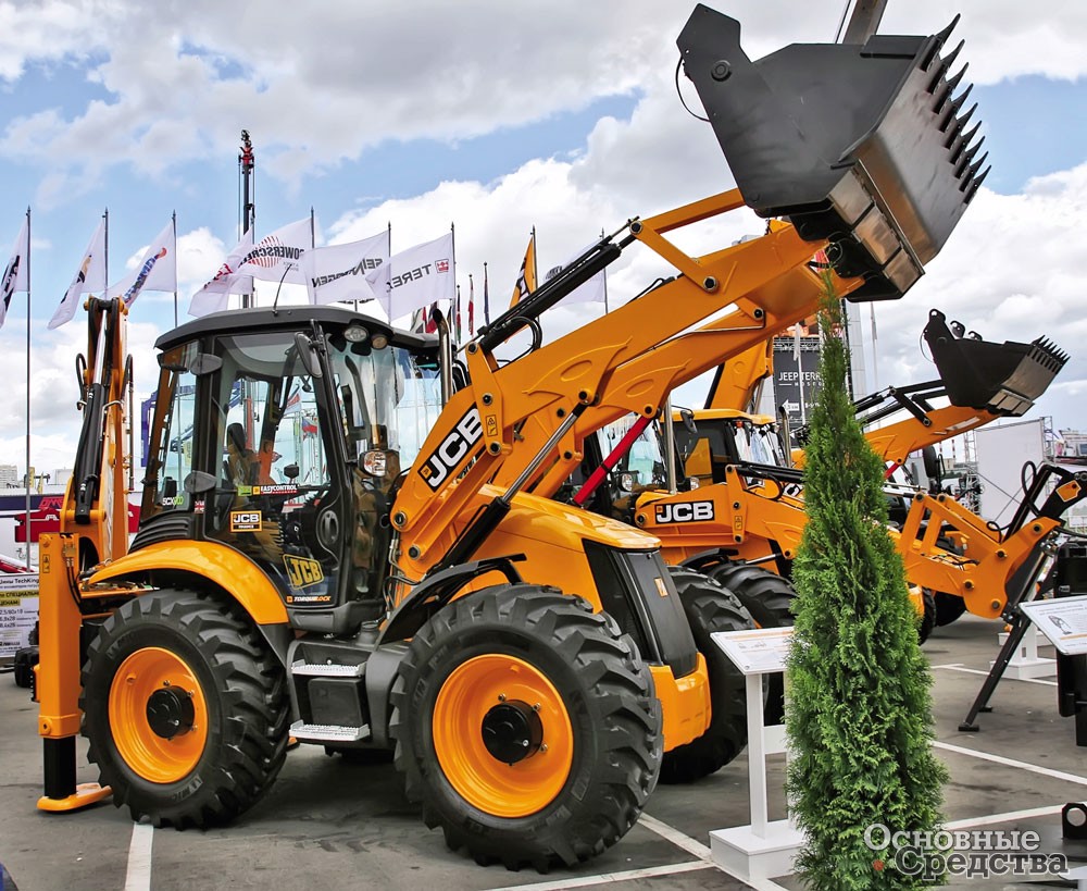 Самый крупный в линейке JCB экскаватор-погрузчик 5СХ