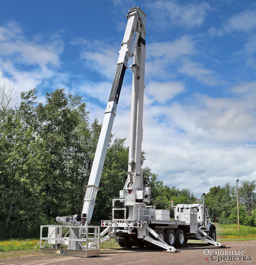 Автогидроподъемник американской компании Altec Inc.