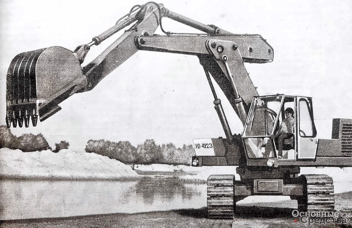 Рис. 1. Гидравлический экскаватор 1960-х гг.