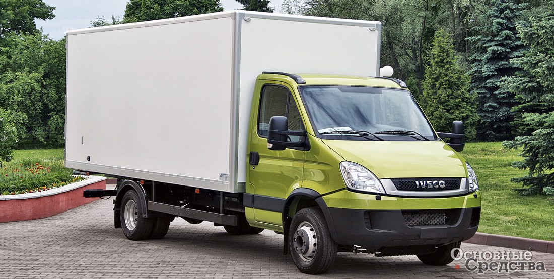 Фургон компании «Центртранстехмаш» на шасси Iveco Daily