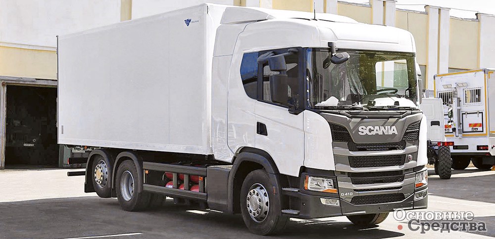 Изотермический фургон Pelican.van в комплектации Steel Van на шасси Scania