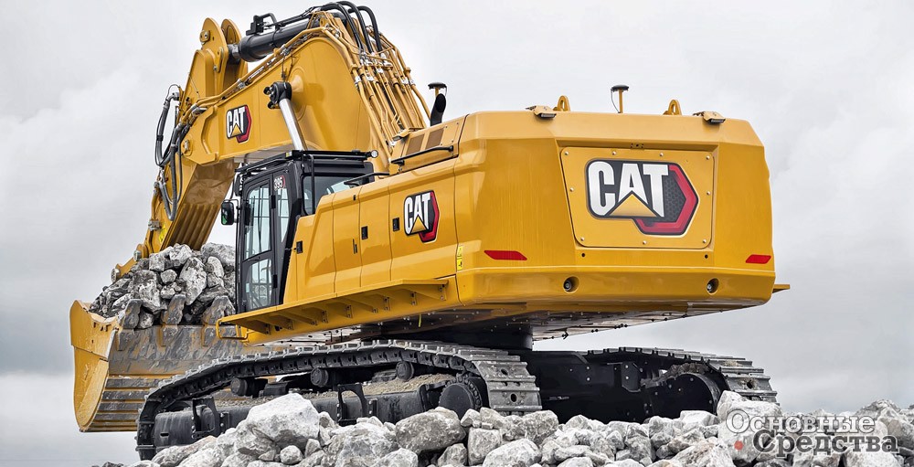 Экскаватор Cat 395 массой 94 т нового поколения