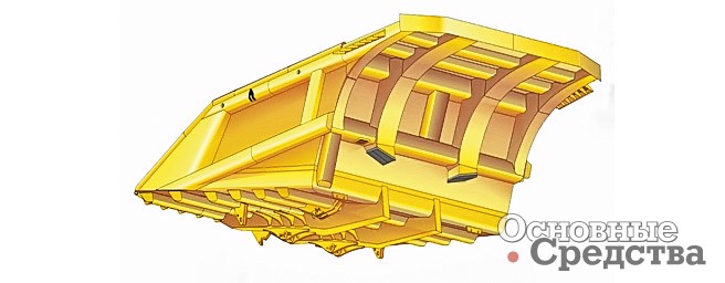 Рис. 18. Специальный кузов с износостойкой футеровкой стен