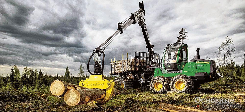 Форвардер John Deere 1510G с поворотной кабиной