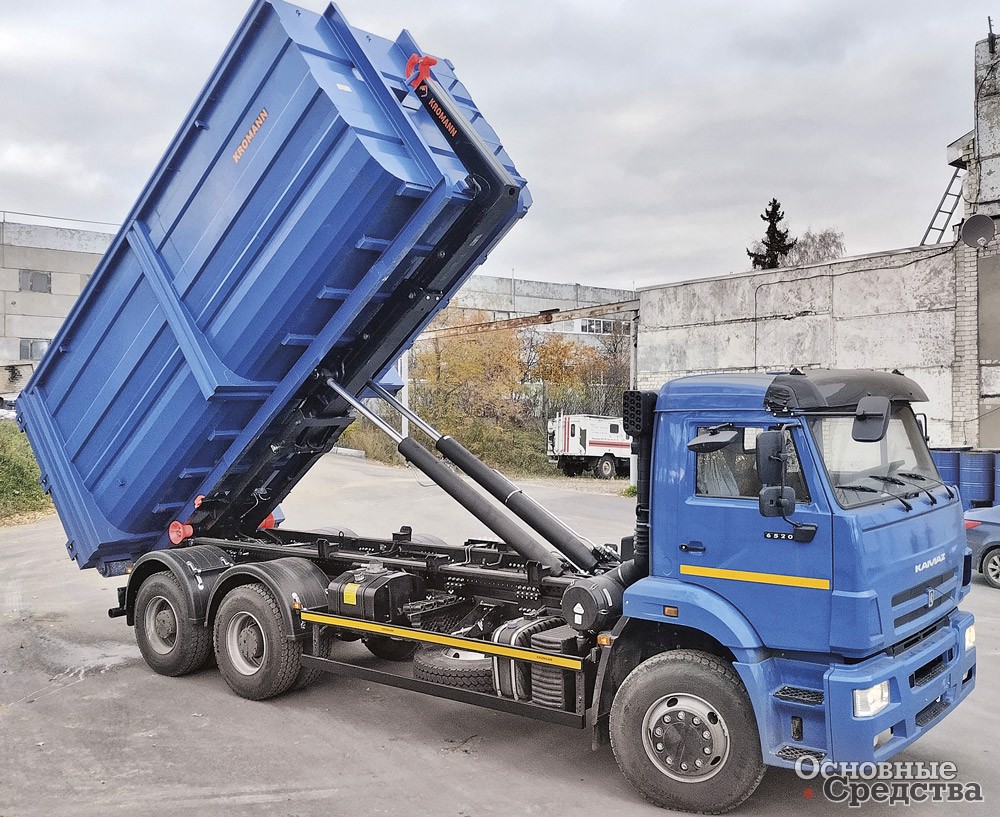 Мультилифт КАМАЗ-6520-49 с крюком L22S.57.6-HC