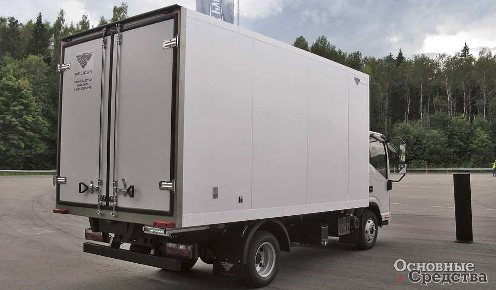 «Компас 5» с изотермическим фургоном от «Пегас-Промавто» на 8 европалет