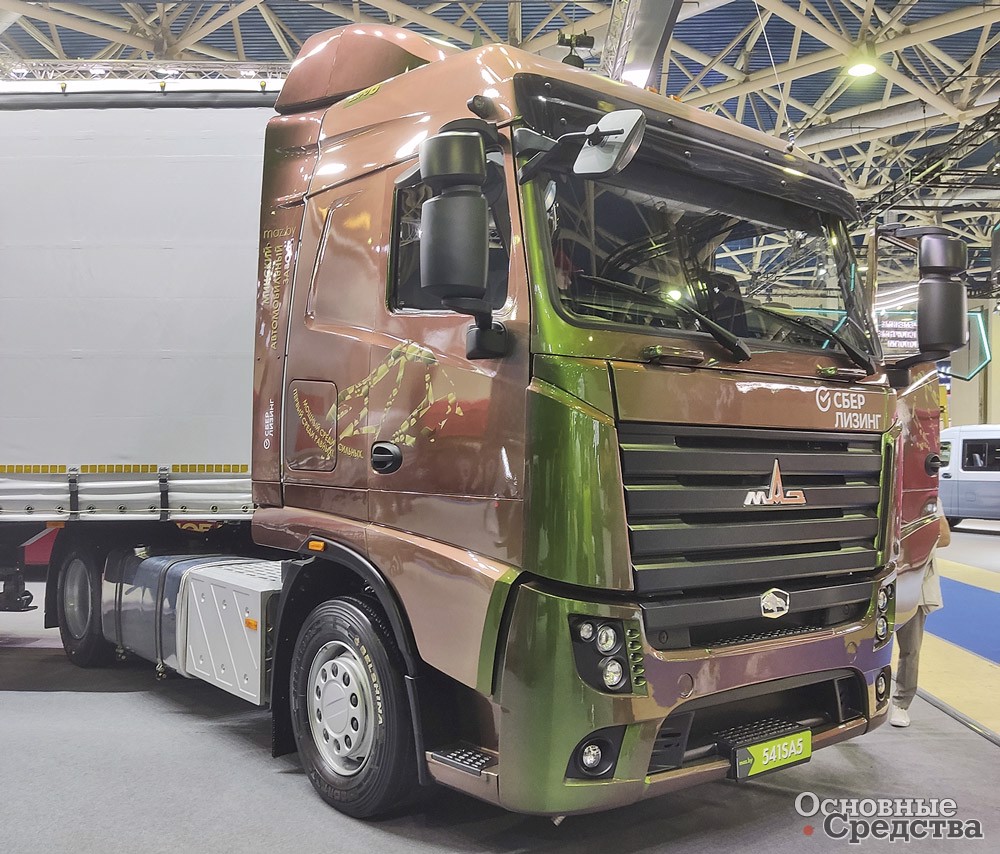 Флагманский тягач МАЗ-541SA5