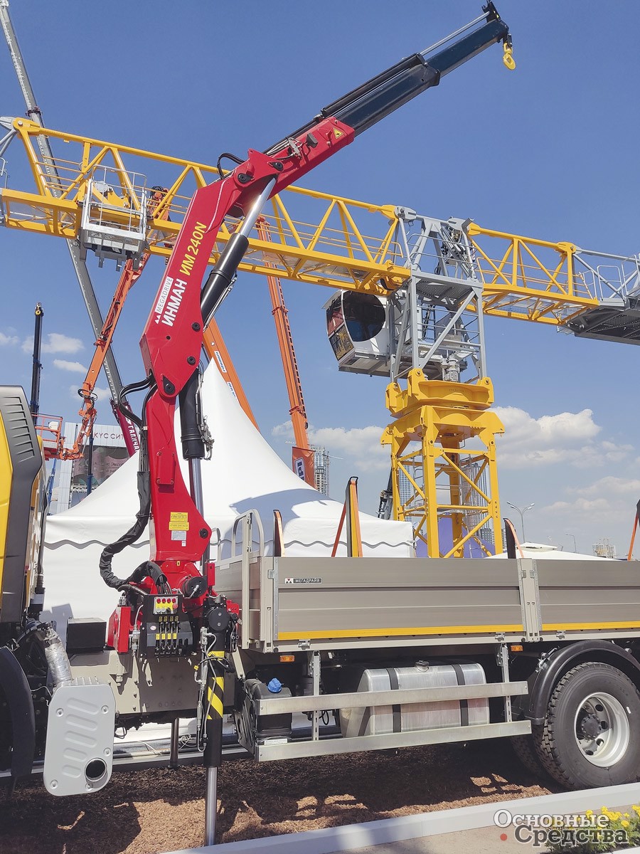 КМУ ИНМАН ИМ 240N на шасси FAW CA3250 6x4