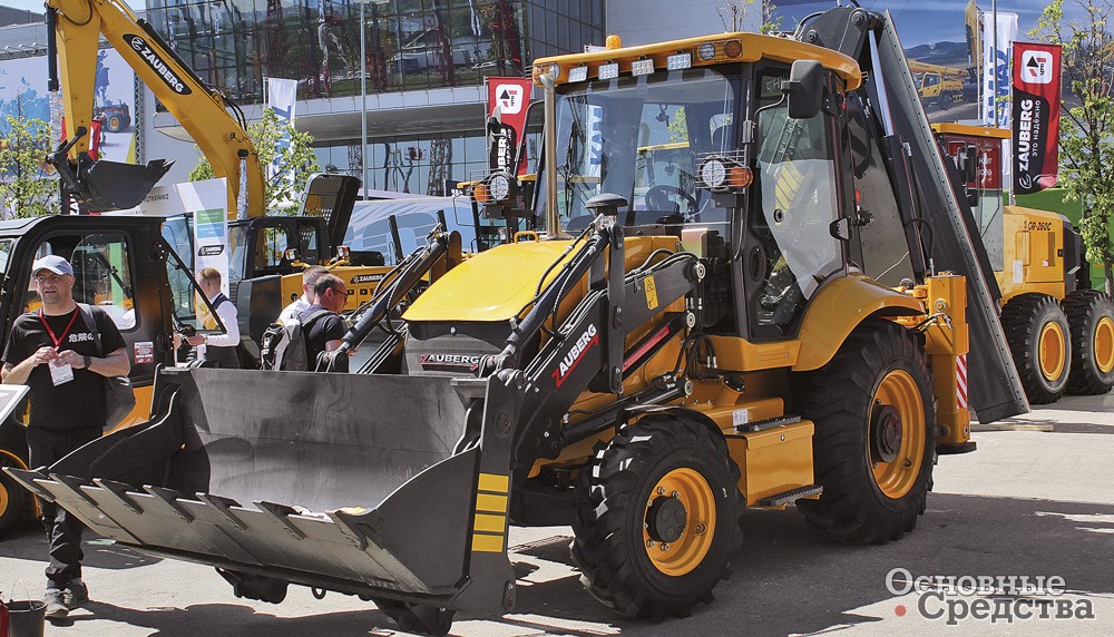 Экскаватор-погрузчик ZAUBERG EF 3C