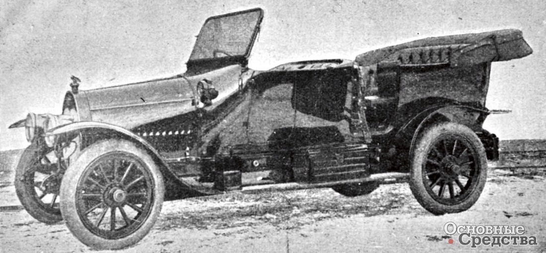 Автомобиль «Руссо-Балт» тип Е с кузовом «торпедо»