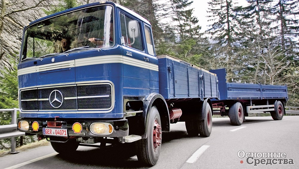 Mercedes-Benz LP 1620: «Рождественский календарь» на колесах