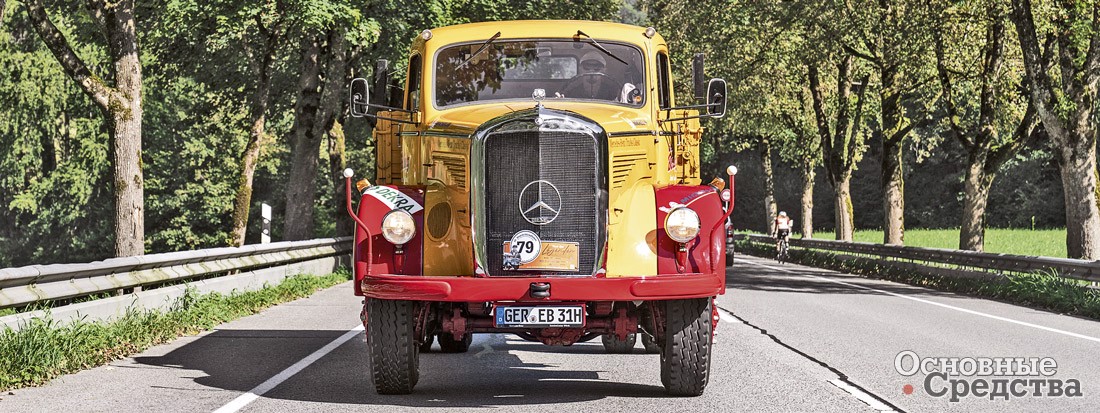 Mercedes-Benz LAK 315 – полноприводный самосвал