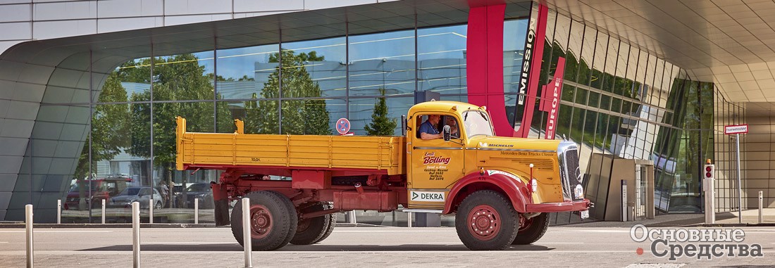 Mercedes-Benz LAK 315 – полноприводный самосвал