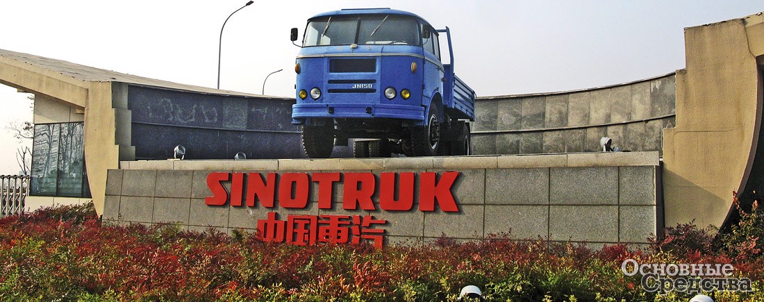 Первый китайский тяжелый грузовик Huanghe JN150