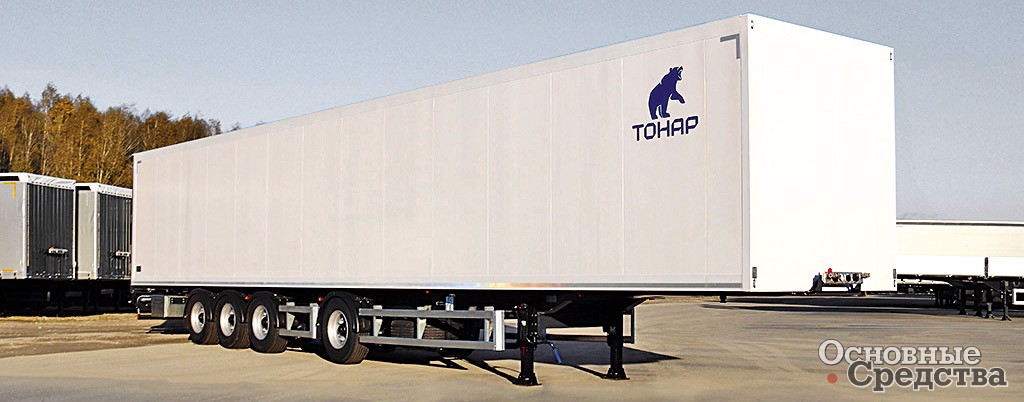 Четырехосный полуприцеп «Тонар»