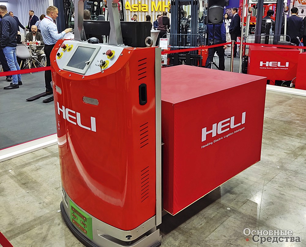 Автоматизированный штабелер HELI