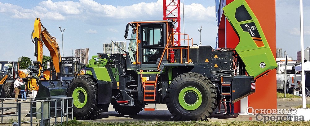 Электрический погрузчик LiuGong 870HE MAX грузоподъемностью 7,5 т