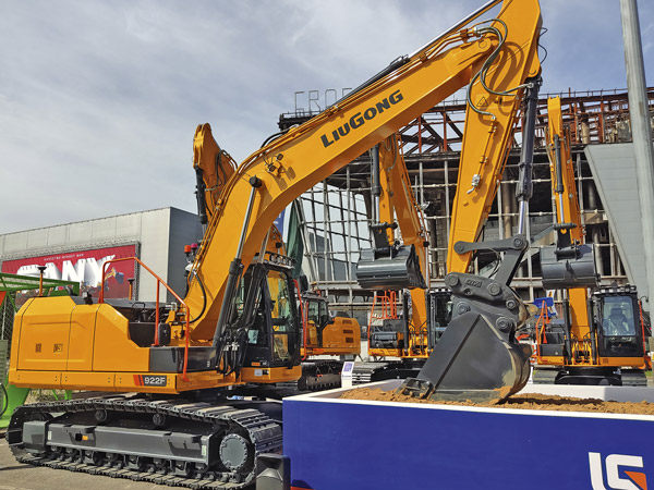 Новинки LiuGong на CTT Expo 2025