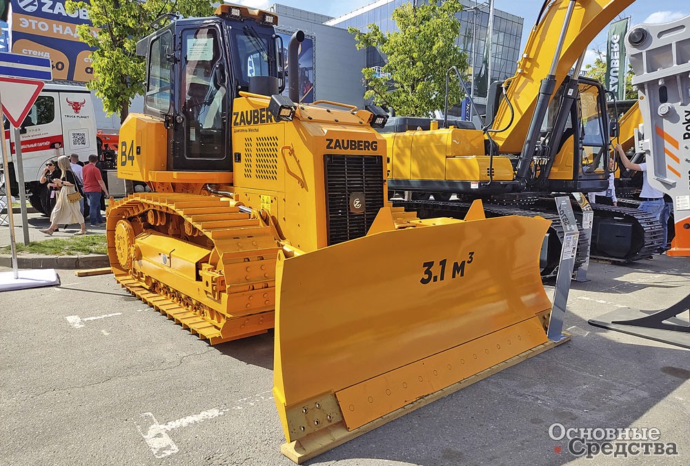 Бульдозер ZAUBERG В4 массой 14,1 т