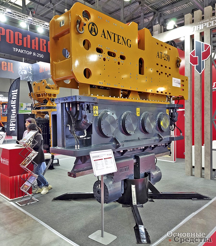 Крановый вибропогружатель Anteng AT-320 стандартной частоты