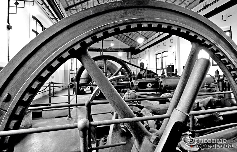 Паровая машина нуждалась в смазке из смолы