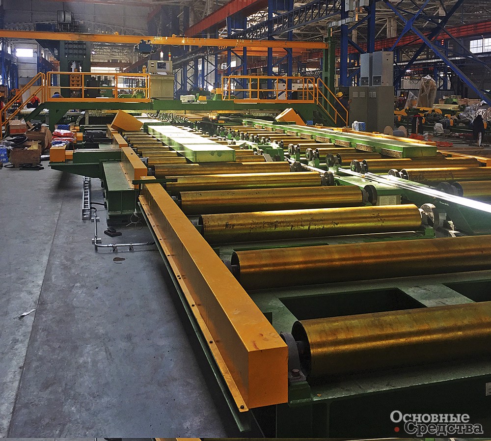 Монтаж линии по производству сварных труб в Воронежской области