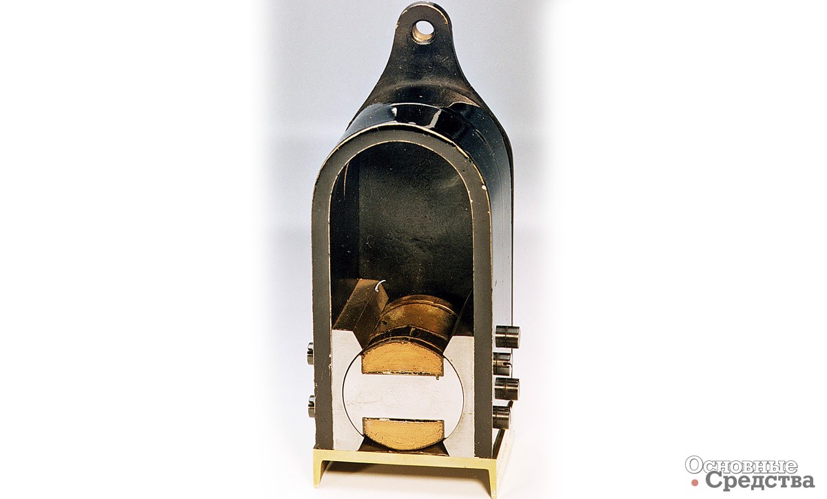 Изображение магнето в разрезе