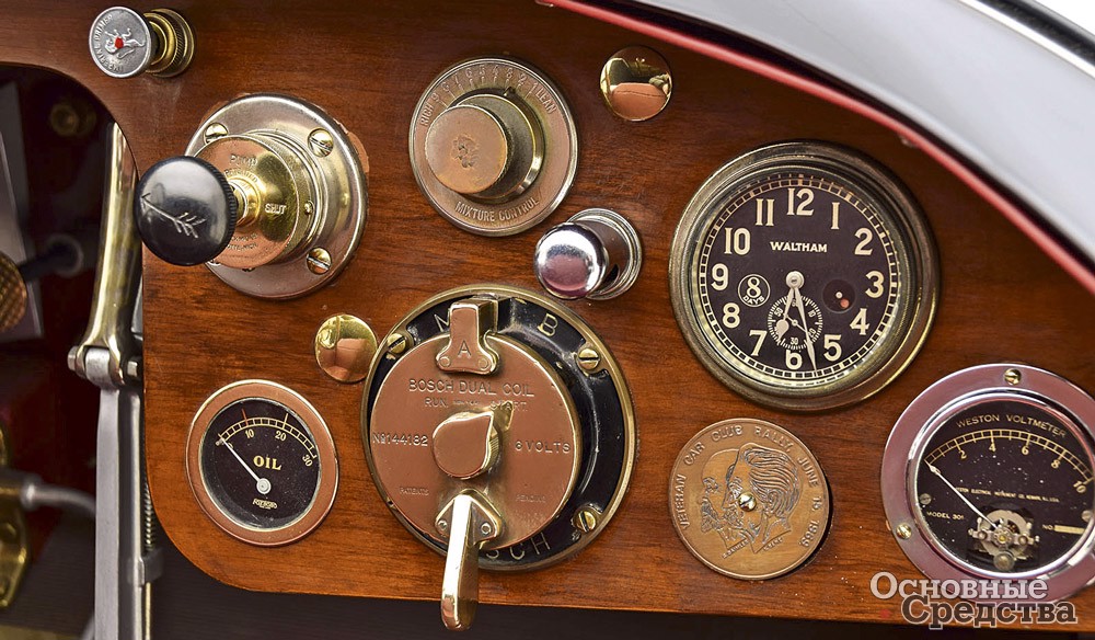 Стартерная катушка Bosch Dual на панели приборов