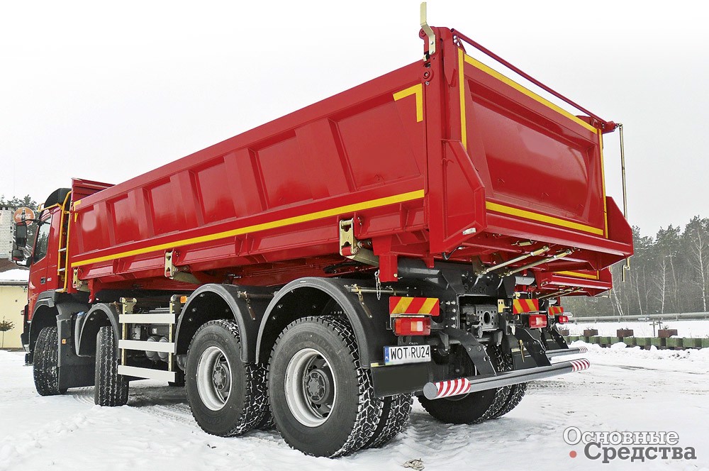 Самосвал с кузовом KROMANN 2WBH-Tipper